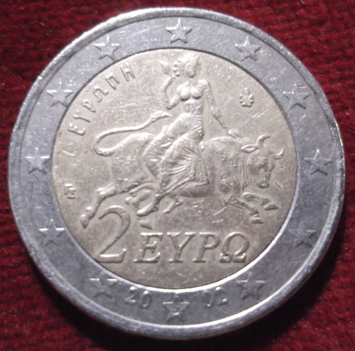 Greece rare error 2002 euro - 2002,