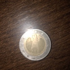 2002 Germany 2 euro coin with