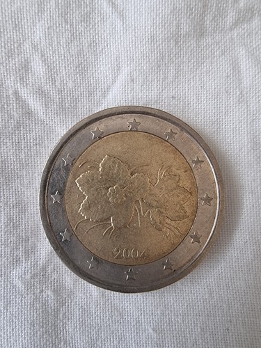 Rare 2004 finland euro coin - finland, 2