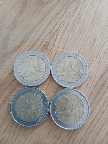 Euro coins rare - 2, 4