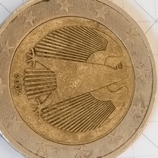 Germany 2002 rare 2 euro coin