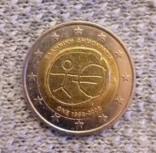 Extremely rare 2 euro stickman