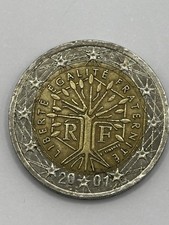 2 Euro Coin France 2001 RARE